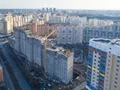 Мкр. «Спасский Мост». Строительство корпусов 9, 10, 11. Аэрофотосъемка. Фото от 08.04.2016 г.