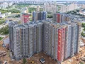 ЖК «Лобачевский». Корпус 2. Аэрофотосъемка. Фото от 14.06.2016 г.