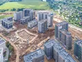 Ход строительства. Часть корпусов сдаются в конце 2017 года. Аэрофотосъемка от 17.07.2017 г.