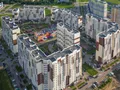 Район «Новые Ватутинки». Корпуса 8, 9, 10, 11, 12, 13. Детский сад. Аэрофотосъемка. Фото от 20.06.2016 г.