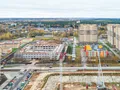 Школа и детский сад. Аэрофотосъемка от 16.10.17 г.