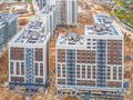 Часть корпусов на завершающей стадии строительства. Аэрофотосъемка от 19.10.17 г.