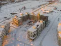 Ход строительства дома 7. Аэрофотосъемка от 30.01.2017 г.