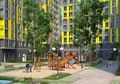 На территории комплекса предусмотрены детские площадки