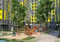 На территории комплекса предусмотрены детские площадки