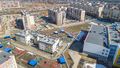 В ЖК построены два д/садика и одна школа. Аэрофотосъемка 2.04.2019