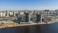 Общий вид. Ход строительства. Аэрофотосъемка 24.03.2020 г.