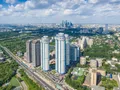 ЖК «Воробьевы Горы». Общий вид. Окрестности. Аэрофотосъемка. Фото от 25.06.2017 г.