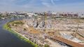Ход строительства. Аэрофотосъёмка. Фото от 13.08.2022 г.