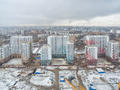 ЖК «Ривер Парк» в Нагатинском Затоне. Корпуса 1, 2, 3. Аэрофотосъемка. Фото от 28.11.2016 г.