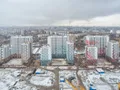 ЖК «Ривер Парк» в Нагатинском Затоне. Корпуса 1, 2, 3. Аэрофотосъемка. Фото от 28.11.2016 г.