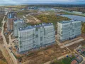 ЖК «Лидер Парк Мытищи». Ход строительства корпусов 1, 2, 3, 4. Аэрофотосъемка. Фото от 16.10.2016 г.