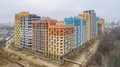 ЖК «Лучи». Ход строительства. Общий вид стройки. Аэрофотосъемка от 26.11.17 г.