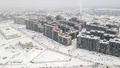 Общий вид новостройки. Аэрофотосъемка 31.01.2022 г.
