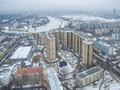ЖК «Виноградный». Корпуса 1, 2, 3, 4. Окрестности.  Аэрофотосъемка. Фото от 24.11.2016 г.