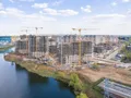 ЖК «Татьянин Парк». Ход строительства новых корпусов. Окрестности. Аэрофотосъемка. Фото от 30.04.2016 г.