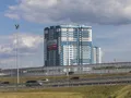 ЖК на ул. Тарасовская, д. 2 (Королев). Вид со стороны Ярославского шоссе. Фото от 27.06.2018 г.