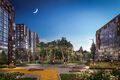 Вид квартала в вечернее время