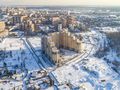 ЖК «Одинбург». Аэрофотосъемка. Фото от 05.02.2017 г.