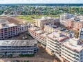 ЖК «Малина» (ЖК «ЭкоПарк Нахабино»). Ход строительства. Корпуса 3.3, 3.4, 3.5. Аэрофотосъемка. Фото от 24.07.2017 г.