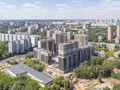 Общий вид территории застройки. Аэрофотосъёмка от 28.06.18 г.