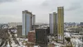Корпуса 1, 2. Ход строительства. Аэрофотосъемка. Фото от 25.01.2021 г.