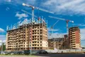 Продолжается строительство новых корпусов. Июль 2018 года.