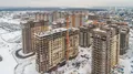 ЖК «Татьянин Парк». Корпуса 2, 3, 4, 5, 6, 7. Ход строительства. Аэрофотосъемка. Фото от 04.01.2017 г.