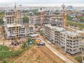 Строящиеся корпуса. Аэрофотосъемка от 21.09.2017 года.