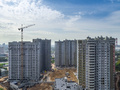 Аэрофотосъемка. Ход строительства ЖК «Лобачевский». Фото от 17.09.2015 г.