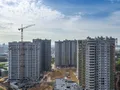 Аэрофотосъемка. Ход строительства ЖК «Лобачевский». Фото от 17.09.2015 г.