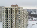 ЖК «Лучи». Ход строительства корпуса 6. Отделка фасада. Аэрофотосъемка. Фото от 04.01.2017 г.