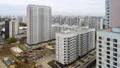 Корпус 3. Ведутся фасадные и внутренние работы. Аэрофотосъёмка от 10.10.18 г.