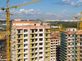 Жилой район «Испанские кварталы». Ход строительства корпусов 1.1. Аэрофотосъемка. Фото от 02.09.2016 г.