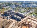 Город-событие «Лайково». Ход строительства. Вид на корпуса 17 и 19. Аэрофотосъемка. Фото от 14.05.2017 г.