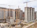 ЖК «Летний сад». Ход строительства. Общий вид. Аэрофотосъемка. Фото от 30.08.2017 г.
