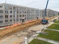 ЖК «Новогорск Парк». Ход строительства. Корпус 8Д. Аэрофотосъемка. Фото от 28.09.2017 г.