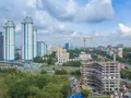 Аэрофотосъемка МФК «Штаб квартира на Мосфильмовской». Фото от 06.09.2015 г.