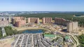 ЖК соседствует с гаражным комплексом. Аэрофотосъемка от 13.06.2019.