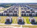 ЖК Сампо расположен на Рижском шоссе, в сельском поселении Обушковское. Аэрофотосъемка. Фото от 11.07.2017 г.