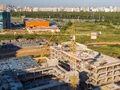 ЖК «Татьянин Парк». Ход строительства школы. Аэрофотосъемка. Фото от 27.08.2016 г.