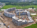ЖК «Легенда». Ход строительства. Аэрофотосъемка. Фото от 20.06.2016 г.