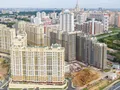 ЖК «Мосфильмовский». Корпуса 1, 2, 3. Аэрофотосъемка. Фото от 14.08.2016 г.