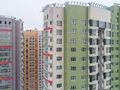 ЖК «Лобачевский». Корпус 1. Фасад. Аэрофотосъемка. Фото от 04.01.2017 г.