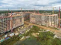 ЖК «Видный город». Ход строительства корпусов 6.1, 6.2, 9.1, 9.2. Аэрофотосъемка. Фото от 24.09.2016 г.