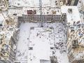 Ход строительства. Аэрофотосъемка от 08.12.2017г.