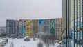 ЖК «Эталон-Сити». Двор новостройки. Аэрофотосъемка. Фото от 23.12.2018 г.