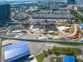 ЖК «Маяковский» (Москва). Ход строительства. Аэрофотосъемка. Фото от 27.06.2016 г.
