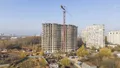 Вид на строящийся корпус. Аэрофотосъемка от 29.10.2020 г.
