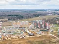 Район «Новые Ватутинки». Ход строительства новых корпусов, детский сад, окрестности. Аэрофотосъемка. Фото от 19.04.2016 г.